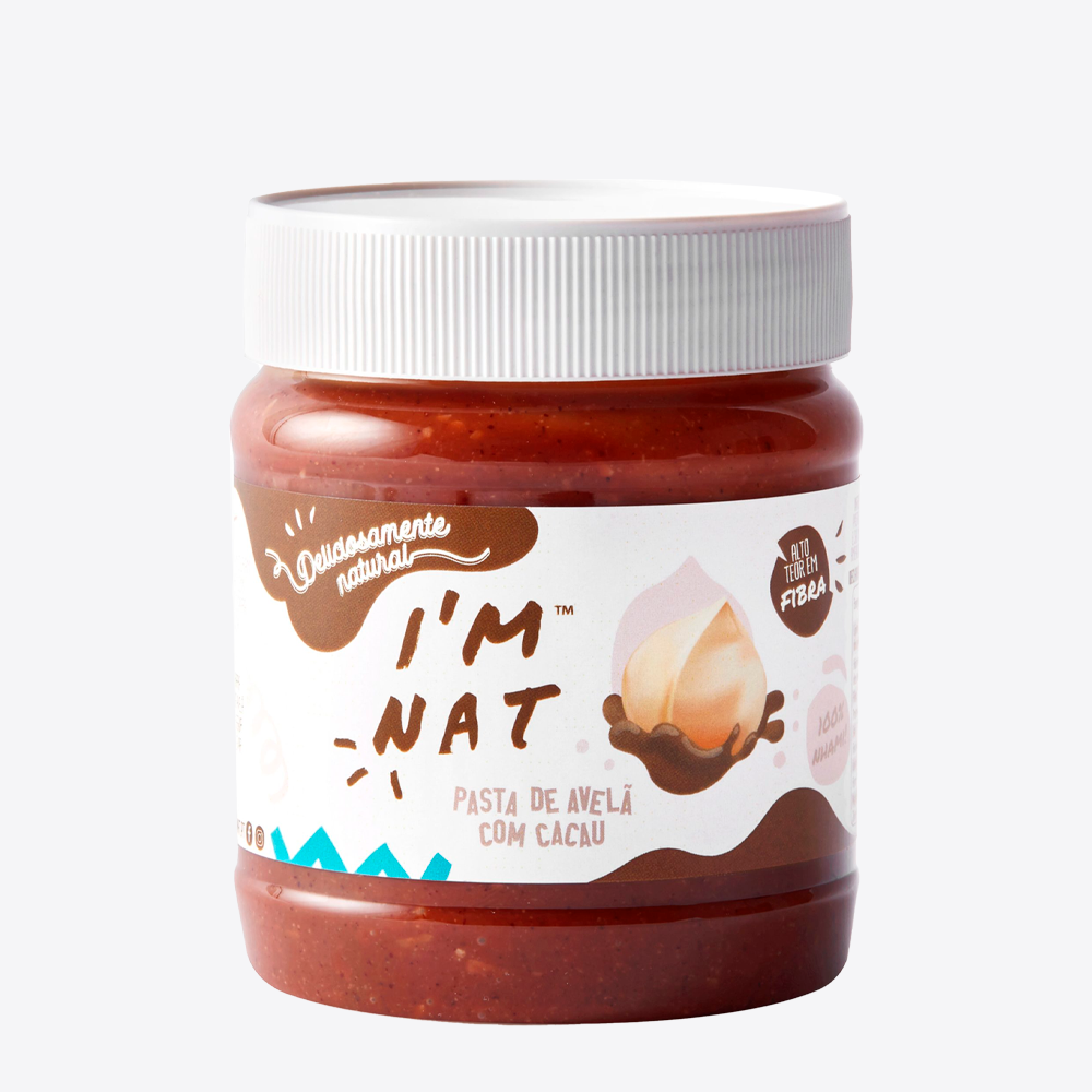 Crema de Avellanas Y Cacao I'm Nat 260g