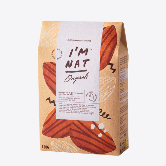Amande grillée avec fleur de sel I'm Nat 120g