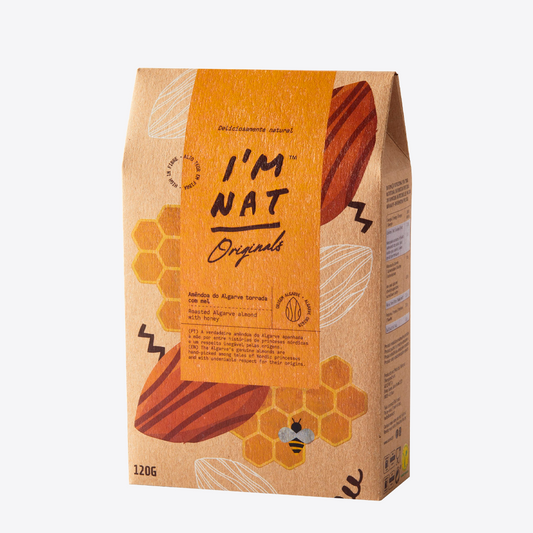 Almendra Tostada con Miel I'm Nat 120g