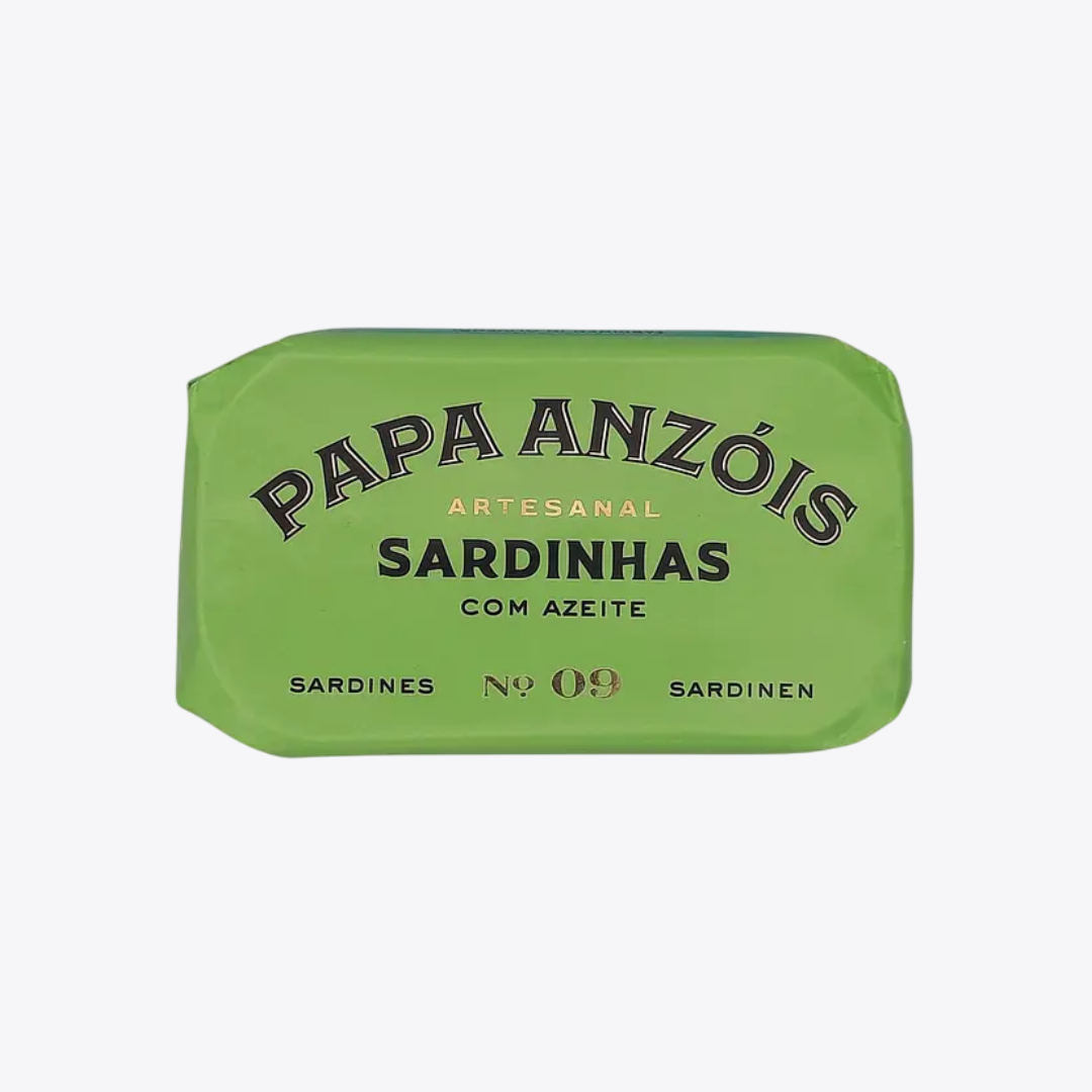 Conservas de Sardinas con Aceite de Oliva Papa Azóis 120g