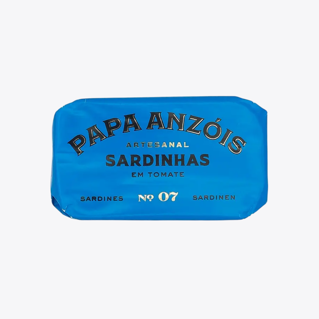 Conserves de sardines à la tomate Papa Anzóis 120g