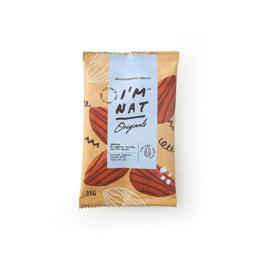 Amande grillée avec fleur de sel I'm Nat 120g