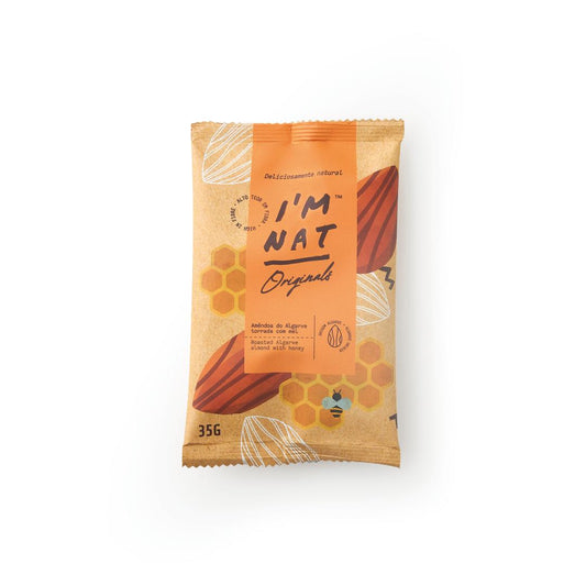 Almendra Tostada con Miel I'm Nat 120g
