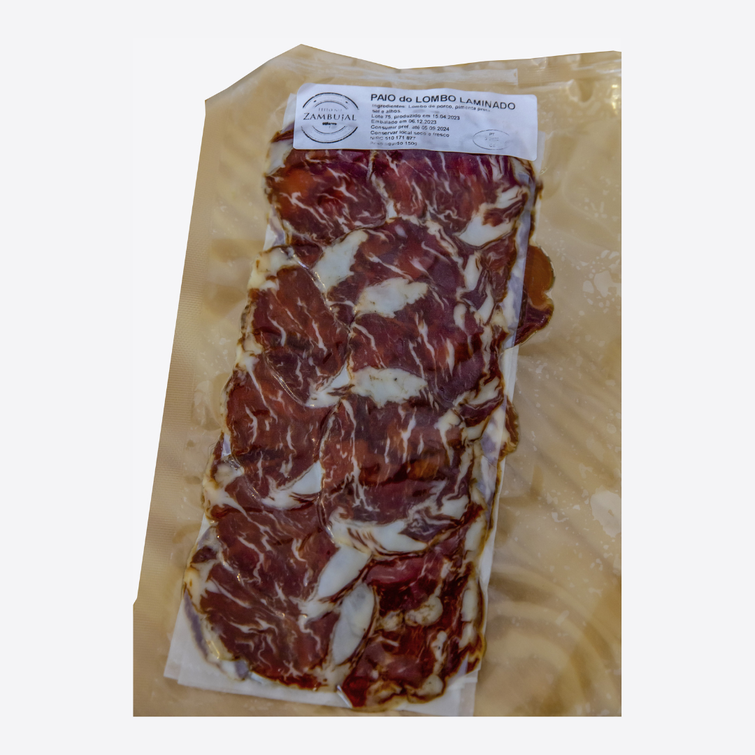 Lomo curado laminado Hecho en Zambujal 100g